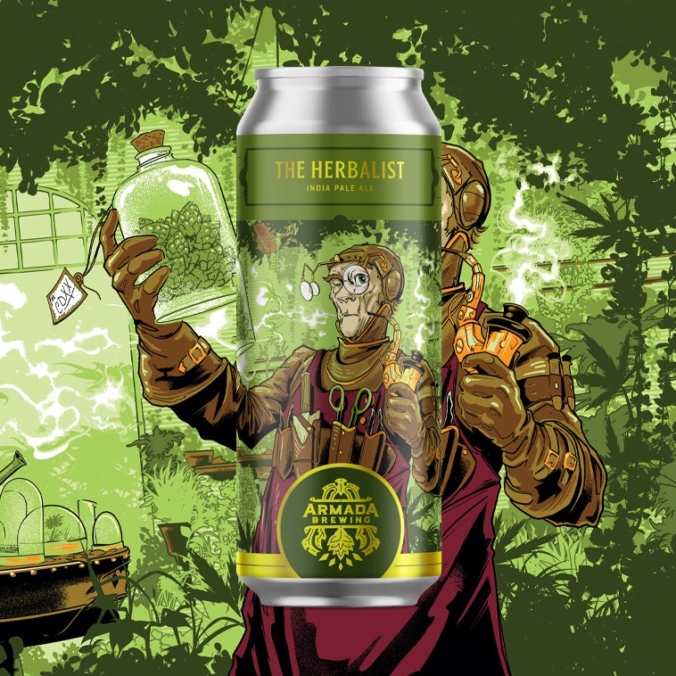 Herbalist 16oz Cans Armada Brewing